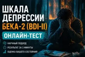Шкала депрессии Бека 2 (BDI-II): онлайн-тест на определение состояния