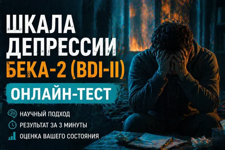 Шкала депрессии Бека 2 (BDI-II): онлайн-тест на определение состояния